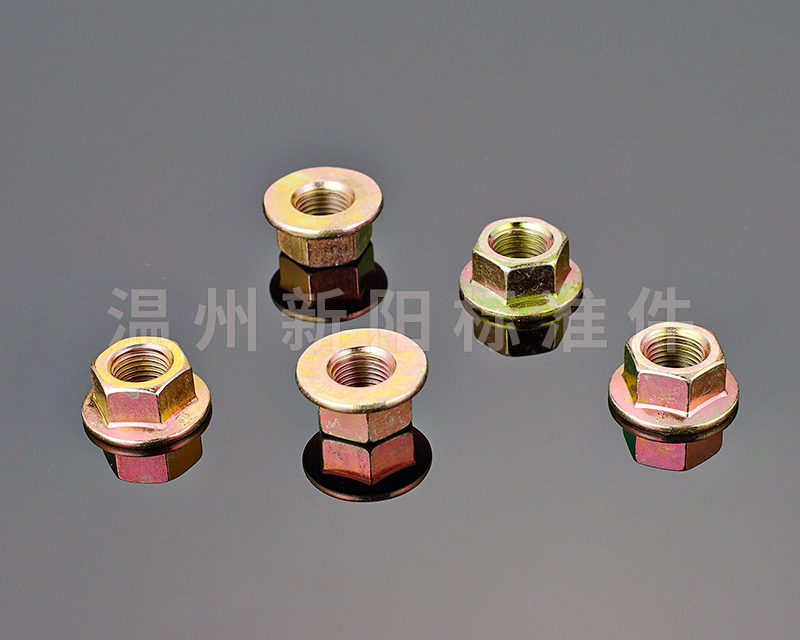 -6187 鐵片鎖緊 -6187壓三點鎖緊 -非標(biāo)螺母 -彩鋅 -藍白鋅